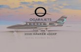 2008 HAWKER 400XP - Coming Soonogarajetspresentations.com/ebs/RK572_HS400XP_eBrochure.pdf · 2020. 8. 4. · Built as an improvement over its predecessor, the Beechjet 400, the Hawker