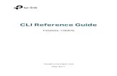 CLI Reference Guide - TP-LinkChapter 1: Using the CLI . 1. Chapter 1 Using the CLI 1.1 Accessing the CLI ...