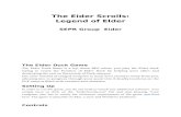 eldertheduck.files.wordpress.com · Web viewThe Eider Scrolls: Legend of Elder SEPR Group Eider The Eider Duck Game The Eider Duck Game is a top down RPG where you play the Eider
