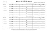 Bollywood Strings combined score - Kendor Music, Inc. · 2012. 11. 4. · (opt. acoustic Violin) Sr. 1st Violin Sr. 2nd Violin Sr. Viola (same part provided for 3rd Violin) Sr. Cello