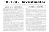 U.F.O.Investigatorcufos.org/UFOI_and_Selected_Documents/UFOI/040 JAN-FEB... · 2014. 2. 27. · "U.F.O.Investigator FACTS ABOUT UNIDENTIFIED FLYING OBJECTS Published by the National