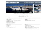 JEANNEAU MERRY FISHER 805 - inautia.com...Name: CASTUO Flag: ESPAÑOLA Shipyard: JEANNEAU Material: Fibreglass Dimensions Beam: 2,88 m Draft: - Ballast: - Displacement: 4840 Kg Capacity