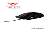 Gaming Mouse V560 · 2016. 8. 26. · Introduction Thank you for purchasing the Viper V560 gaming mouse. This mouse is designed to perform with incredible precision using a 4G 8200