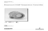 Rosemount 3144P Temperature Transmitter - Instrumart · 2008. 9. 26. · Reference Manual 00809-0100-4021, Rev EB May 2007 Rosemount 3144P Rosemount 3144P Temperature Transmitter