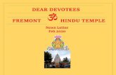 FREMONT HINDU TEMPLEfremonttemple.org/wp-content/uploads/newsletter/Feb 2020.pdf · 2020. 6. 24. · Geeta Pravachan in Main Temple Gita Group of Fremont will be holding Gita Parvachan