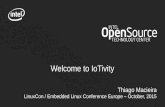 Welcome to IoTivityThiago Macieira Keywords Qt, intrinsics, compiler, optimisations, x86, assembly Created Date 10/6/2015 11:32:17 AM ...