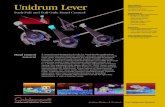 Unidrum Lever - Cablecraft€¦ · UL UR CH205/206 CH240 CH260 CH220 (Miniature) Cable Exit Positions All line art dimensions are represented in inches ... 1 Black 165-505-101 2 Red