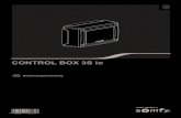 CONTROL BOX 3S io - Somfy … · Prüfen Sie im Fall von Fotozellen, ob diese richtig aufeinander ausgerichtet sind. E8 Fehler programmierbare Sicherheitsvorrichtung E9 Überhitzungsschutz