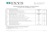 Distributed Gate Thyristor Type R1446NC12x - Littelfuse/media/electronics/...Distributed gate thyristor type R1446NC12x Data Sheet. Type R1446NC12x Issue 2 Page 2 of 12 August 2012