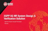3GPP 5G NR System Design & Verification SolutionA6...3GPP 5G NR System Design & Verification Solution 2 arXiv:1704.02540v1 [csIT] 8 Apr 2017 [ Block diagram of 5G use equipment wireless