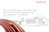 Plumbing, Heating, ACR and Medical Copper Tubes · 2020. 4. 1. · SANCO plumbing tubes Thanks to the patented production process, SANCO copper tubes are superior to the requirements