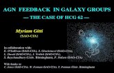 AGN FEEDBACK IN GALAXY GROUPSmyriam/Gitti_Chandra.pdf · 2010. 11. 10. · SHOCK FRONT − Chandra SB profile Myriam Gitti — Chandra’s First Decade of Discovery — 23 September