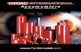 Accumulators - rexsun · 2016. 4. 17. · 2 Accumulator Catalog Industrial Engineering Since we began, HYDAC has been involved in many industrial applications. Our knowledge and expertise