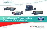 Hoffman Specialty Pump Products - Xylem Applied Water€¦ · Hoffman Specialty Watchman Series WC 6,000, 8,000, 12,000 and 30,000 Sq. Ft. EDR and WCS Condensate Units 6,000, 8,000