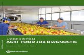 UZBEKISTAN AGRI-FOOD JOB DIAGNOSTIC - World Bankdocuments1.worldbank.org/curated/en/249531601269906462/... · 2020. 9. 28. · “Uzbekistan: Agri-Food Job Diagnostic,” World Bank,