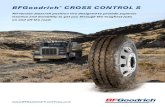 BFGoodrich CROSS CONTROL S - Michelin B2B · 2020. 2. 26. · BFGoodrich ® CROSS CONTROL S DOWNTIME – FIGHTING DURABILITY BFGoodrich® tires are built to work as hard as you. Each