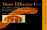 More Effective C++: 35 New Ways to Improve Your Programs ......Erich Gamma/Richard Helm/Ralph Johnson/John Vlissides, Design Patterns CD: Elements of Reusable Object-Oriented Software
