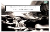 HANNAH ARENDT - ... HANNAH ARENDT On Revolution PENGUIN BOOKS PENGUIN BOOKS Published by the Penguin