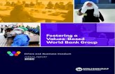 Fostering a Values-Based World Bank Grouppubdocs.worldbank.org/en/576001605724632829/EBC-FY20... · virtual activities. Training topics include sexual harassment, ethics awareness,