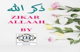 ZIKAR ALLAAH BY€¦ · STATEMENTS BELOVED TO AR-RAḤMĀN The Messenger of Allah )ﷺ) said: ^There are two statements that are light on the tongue, heavy on the Scale, and beloved