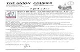 THE UNION COURIER · 2017. 4. 5. · project and to approve a Capital Campaign Feasibility Study. Union Congregational Church Invites you and your family to a Mother’s Day BrunchMother’s