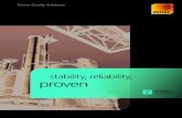 stability, reliability, proven · The proven solution for power system stability and reliability Every year, billions of dollars in revenue are lost due to momentary power quality