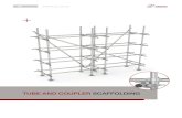 TUBE AND COUPLER SCAFFOLDING · 2020. 7. 27. · XINGYING Scaffolding Catalog 39 + Tube and coupler scaffold, also known as tube and clamp scaffold, is a scaffolding mainly consisting