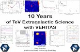 10 Yearsveritasj.sao.arizona.edu/10Years/Talks/AF_VERITAS10Year... · 2017. 6. 28. · 10 Years of TeV Extragalactic Science with VERITAS Amy Furniss California State University East