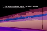 The Emissions Gap Report 2017...iv The Emissions Gap Report 2017 – Acknowledgements Acknowledgements UN Environment (UNEP) would like to thank the members of the steering committee,