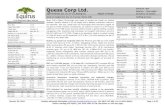Quess Corp Ltd. Absolute :ADD ), PT ( Good on margins but low …bsmedia.business-standard.com/_media/bs/data/market... · 2018. 1. 31. · Quess Corp Ltd. Absolute – ADD Relative