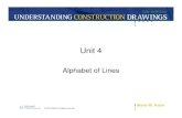 Unit 4 Alphabet of Lines.ppt [Read-Only]...Alphabet of lines. Object Lines • Line weight or thickness is varied to show relative importance – Help distinguish basic shape from