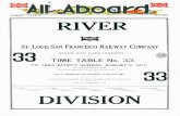 Mike Condren's Railroad Pages - ST. LOUIS-SAN FRANCISCO … · 2018. 4. 6. · june- july 1990 river st. louis-san francisco railway company 33 river and cape division. time table