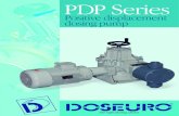 Positive displacement dosing pump - Moes Pompen · 2018. 5. 16. · Positive displacement plunger dosing pump FEATURES PDP series positive displacement plunger dosing pump are manufactured