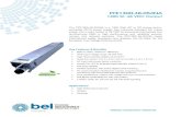 The PFE1300-48-054NA is a 1300 Watt AC to DC power-factor- corrected (PFC) power ... · 2020. 12. 2. · 6 PFE1300-48-054NA tech.support@psbel.com 5.1 OUTPUT VOLTAGE RIPPLE Internal