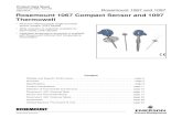 Rosemount 1067 Compact Sensor and 1097 Thermowell - …haneulju.com/sub03/data/Temp Sensor(Compact).pdf · 2019. 4. 1. · 60584 or ISA MC96.1 and are available in types E, J, K,