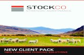 STOCKCO FINISHING FINANCE PROCESS...For cattle, we will confirm each animal NAIT number is listed on the correct property NAIT number prior to settling the invoice. For sheep, StockCo