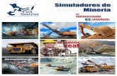 TM Simulation Una división de e-Tech Solutions Corp. … · 2016. 12. 13. · Sillíulatio Camión Minero Barrenador Pesado Jumbo) SE:8S Cargador [SCOOP) anrendizaje real ccll Sillilllalitlll.