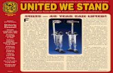 UNITED WE STAND - IUPAT€¦ · 130 Toro Road, Toronto ON M3J 3M9 E-mail: info@dc46.iupat.org • February 2010 STILTS — 40 YEAR BAN LIFTED! Forty years ago stilts were legislated