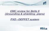 EMC review for Belle II (Grounding & shielding plans) PXD ...idlab/taskAndSchedule/local...2. Grounding strategy •It is focused on grounding and shielding aspects. •It plans to