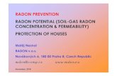 RADON PREVENTION RADON POTENTIAL (SOIL-GAS RADON …elradon.com/wp-content/uploads/2018/11/2018-11-13-Radon... · 2020. 4. 23. · RADON PREVENTION RADON POTENTIAL (SOIL-GAS RADON