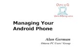 Managing Your Android Phone - OPCUGGoogle’s Play Store (and some third parties –including OPCUG!) K-9 Mail Multiple accounts and folders K-9 Mail Multiple accounts and folders