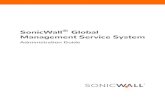 SonicWall Global Management Service System...GMS System Administration Contents 2 Viewing System Status ...