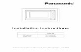 IP4319 F0313BE90QP 24 120822 - Panasonic · 2020. 4. 14. · 2 Step 1. Unpacking list Tools Needed • Measuring tape • Pencil • Driver • Ø2 drill Parts Supplied PART QUANTITY