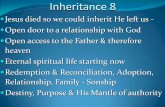 Inheritance 8 - FreedomARC · 2013. 10. 19. · Mark 8:15 And He was giving orders to them, saying, “Watch out! Beware of the leaven of the Pharisees and the leaven of Herod.”