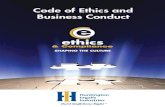 Code of Ethics and Business Conduct - Huntington Ingalls ......Dear HII Employees: Always doing the right thing is an essential belief at Huntington Ingalls industries. It’s clear