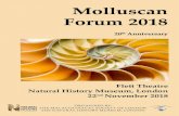 Molluscan Forum 2018malacsoc.org.uk/wp/wp-content/uploads/2018/11/Molluscan... · 2018. 11. 5. · Molluscan Forum 2018 3 Arrival Getting to the Natural History Museum The NATURAL