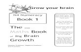 N4 Numeracy Book 1 - Calderglen High SchoolN4 Numeracy Book 1 The wee Maths Book of Big Brain Growth Number Problems, Negative Numbers and Fractions. Grow your brain Guaranteed to