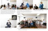 The provost of Moravian College, Dr. Cynthia Kosso greeted us … on... · 2019. 3. 25. · Kosso greeted us and gave a talk. A memorial photograph including our students who gave