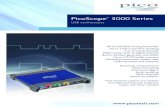 PicoScope 3000 Series - RS Components · 2019. 10. 12. · PicoScope 3000 Series Deep memory The PicoScope 3000 Series oscilloscopes are also market leaders in offering a huge buffer