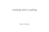 Linking and Loading - Donald Bren School of Information and …aburtsev/143A/lectures/lecture... · 2020. 10. 7. · Example program Compute 5 + 6 #include  int main(int